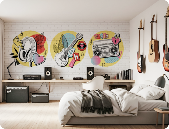 wall decal printing